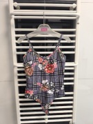 Efektowne body kwiaty Nly one rozmiar S 36 nowe