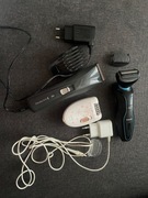 Zestaw: depilator Philips, maszynka Remington, golarka Philips