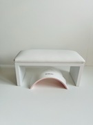 Podpórka poduszka pod dłoń do manicure | ekoskóra | miejsce na lampę UV