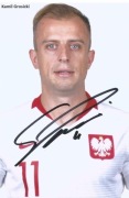 Kamil GROSICKI autograf! zdjęcie 10x15 POLSKA PZPN