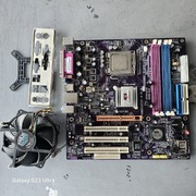 Retro Płyta główna P4M800PRO-M Intel Pentium 4 3.06GHz DDR400 FSB 1066 kplt