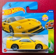 Hot Wheels Mainline 2025 - Ferrari F40 Competizione + Protektor