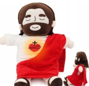 Maskotka pluszowa  oddychający Jezusek