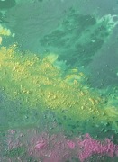 Zielona mila,   obraz akrylowy na plotnie