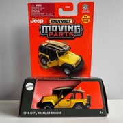 MATCHBOX MOVING PARTS - 2016 JEEP WRANGLER RUBICON