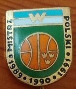 Włókniarz Pabianice Mistrz Polski odznaka przypinka 