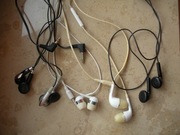 Słuchawki do telefonu komputera tabletu 5szt.razem