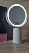 Lusterko LED do Makijażu, obracane, regulacja światła. Powiększenie 30X/1X 