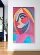 Po drugiej stronie spojrzenia obraz akrylowy 60x100