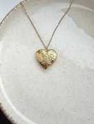 naszyjnik sekretnik serce stal nierdzewna chirurgiczna stali nierdzewnej