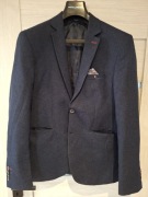 Granatowa marynarka męska - Redpolo