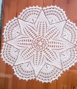 Serweta okrągła 40 cm ręcznie robiona na wielkanoc