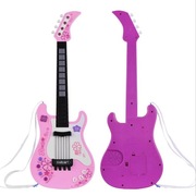 Gitara dla dzieci z rytmicznymi światłami i dźwiękami