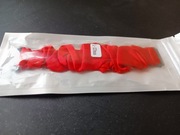  Elastyczna opaska Scrunchie do Fitbit Versa czerw