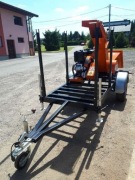 Rębak mobilny Rębak spalinowy Rębak do gałezi