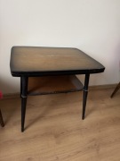 Stolik PRL patyczak lata 60 fornirowany 