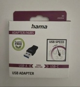 Adapter Hama gniazdo USB-C - wtyk USB-A 3.2