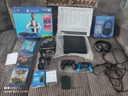 PS 4 ponad 30gier 3TB pamięci jak nowa limitowany pad Minecraft farming 