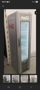 Lodówka srebrna COCA COLA RETRO Witryna chłodnicza