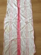 Recznik  z Hotelu Bazar Poznan  glass cloth linen pure PRL