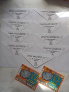 Personalizowane koperty na zdrapki lotto podziękowania dla gości 