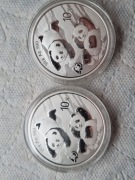 CHIŃSKA PANDA 2x1UNCJA 2022R. 40 LAT BICIA 2x1 UNCJA.