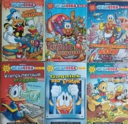 Kaczor Donald seria Gigant Mamut - sześć tomów z różnych lat