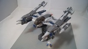 Lego Star Wars 501 clone Rogue-class Porax-38 Starfighter custom 7673