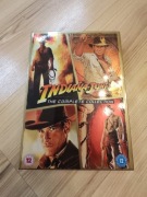 DVD Indiana Jons - komplet czterech płyt z pudełkiem.