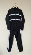 Dres Lacoste Sport Czarny z białymi pasami FR 3 (EU S) Sportswear