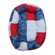 Legowisko dla psa patchwork rozmiar S