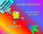 Roblox Spongebob Tower Defense SquidBob TentaclePants NC NAJTANIEJ !