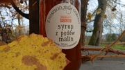 Syrop z pędów malin - z dodatkiem syropu malinowego i cytryny