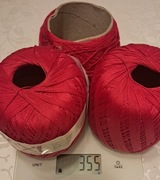 Kordonek Maxi bawełniany 354 g – kolor 0328 | duża ilość | napoczęty