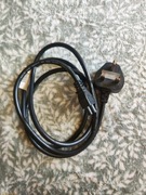 Kabel zasilający HP typu G 3-pin 180cm Bezpiecznik 10A Wielka Brytania UK