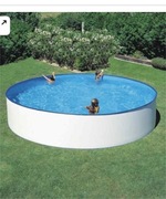 BASEN OGRODOWY 450 x 90 cm - zestaw z filtrem i drabinką