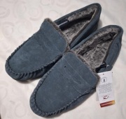 Mokasyny skórzane, mokasyny męskie,buty męskie, kapcie męskie, rozmiar 46