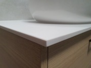 Próbka blatu corian GLACIER WHITE 