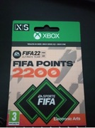 Fifa 22 2200 Fifapoints Kod doładowujący 
