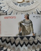 Sukienka dzianinowa damska długa 40/42 esmara