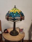 Duża lampa witrażowa w stylu Tiffany 48cm