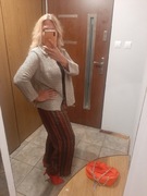 Metalizowany sweterek żakiecik Liu.Jo, rozm.M/L