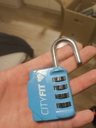 Kłódka szyfrowa 4-cyfrowa – idealna do siłowni, szafki lub walizki