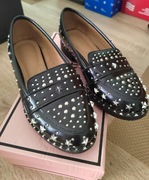 Baleriny damskie z ćwiekami rozm.36+Gratis!!