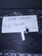 Gwarancja!!! Prawa słuchawka AirPods Pro 3. generacji A3063