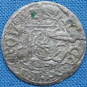 Jan Kazimierz, szeląg litewski 1652, b. rzadki