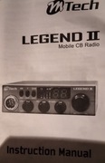 CB radio Mtech Legend 2 z anteną