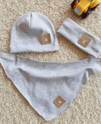 Komplet#wiosna#niemowle#czapka#chusta