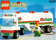 KLOCKI LEGO ZESTAW NR 6594 CYSTERNA OCTAN STACJA PALIW TOWN MAKIETA UNIKAT!