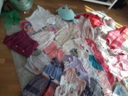 Zestaw ubranek na dziewczynkę 128/134